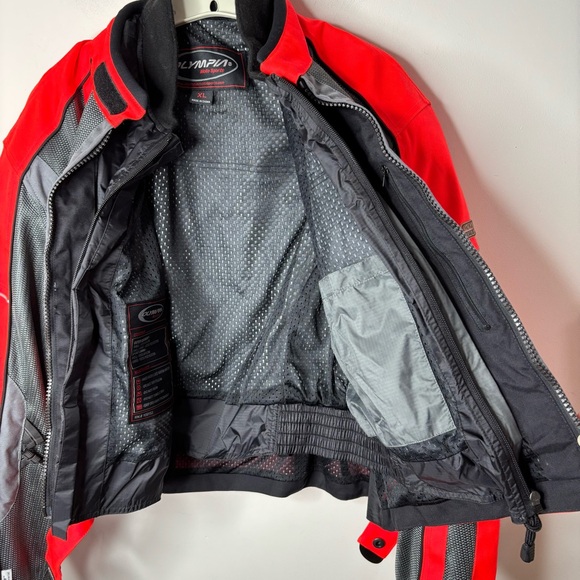 Olympia Moto Sports Mesh Tech Gear Jacket Women's XL - Picture 9 of 16